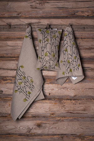 Handprinted Linen collection