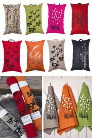 Handprinted Linen collection