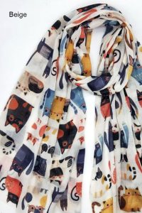 Huivi_Kissat_Beige