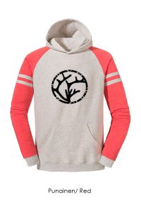 nublend_varsity_huppari_punainen_hirvas